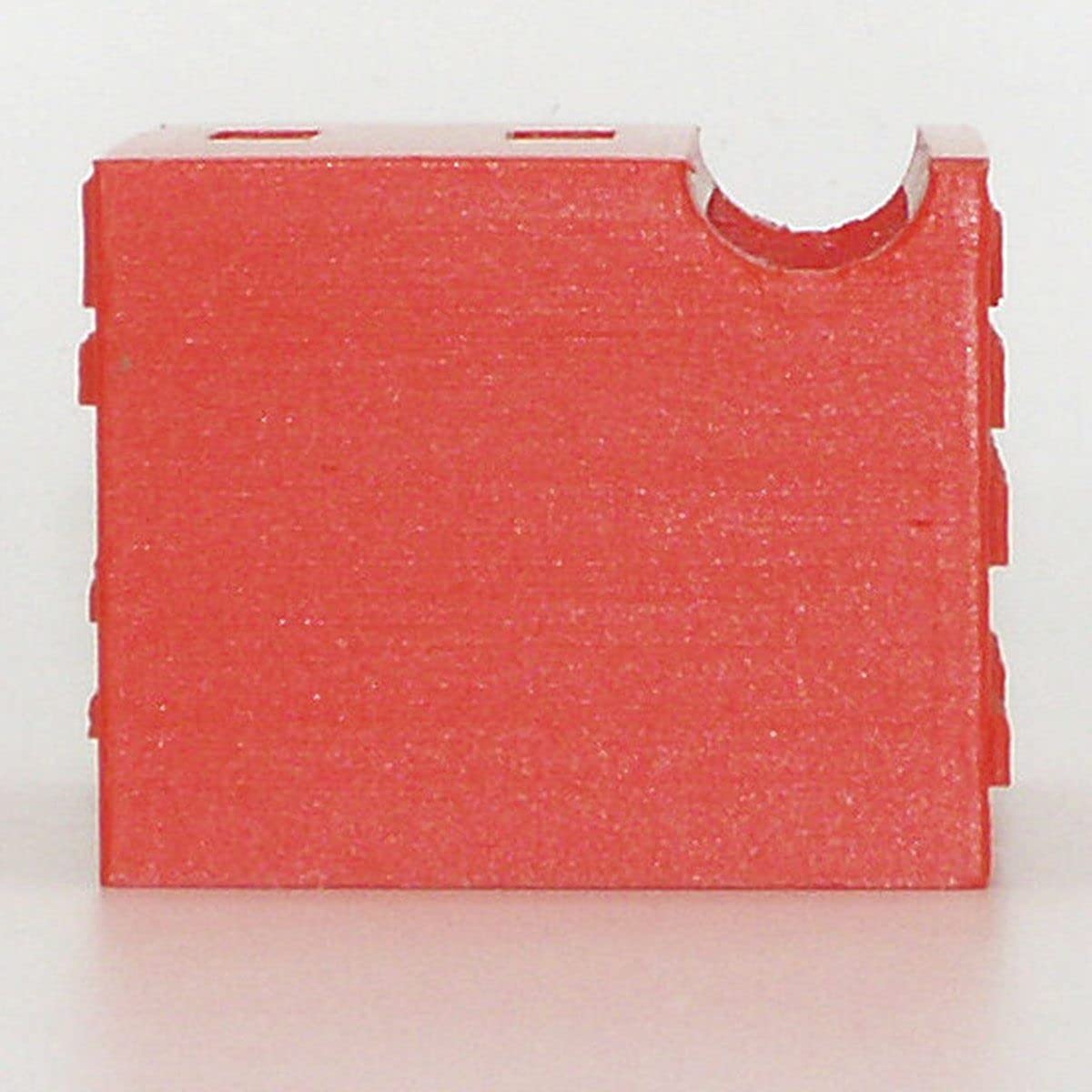 Buckle Boss installed on a car buckle showing secure prevention of unbuckling