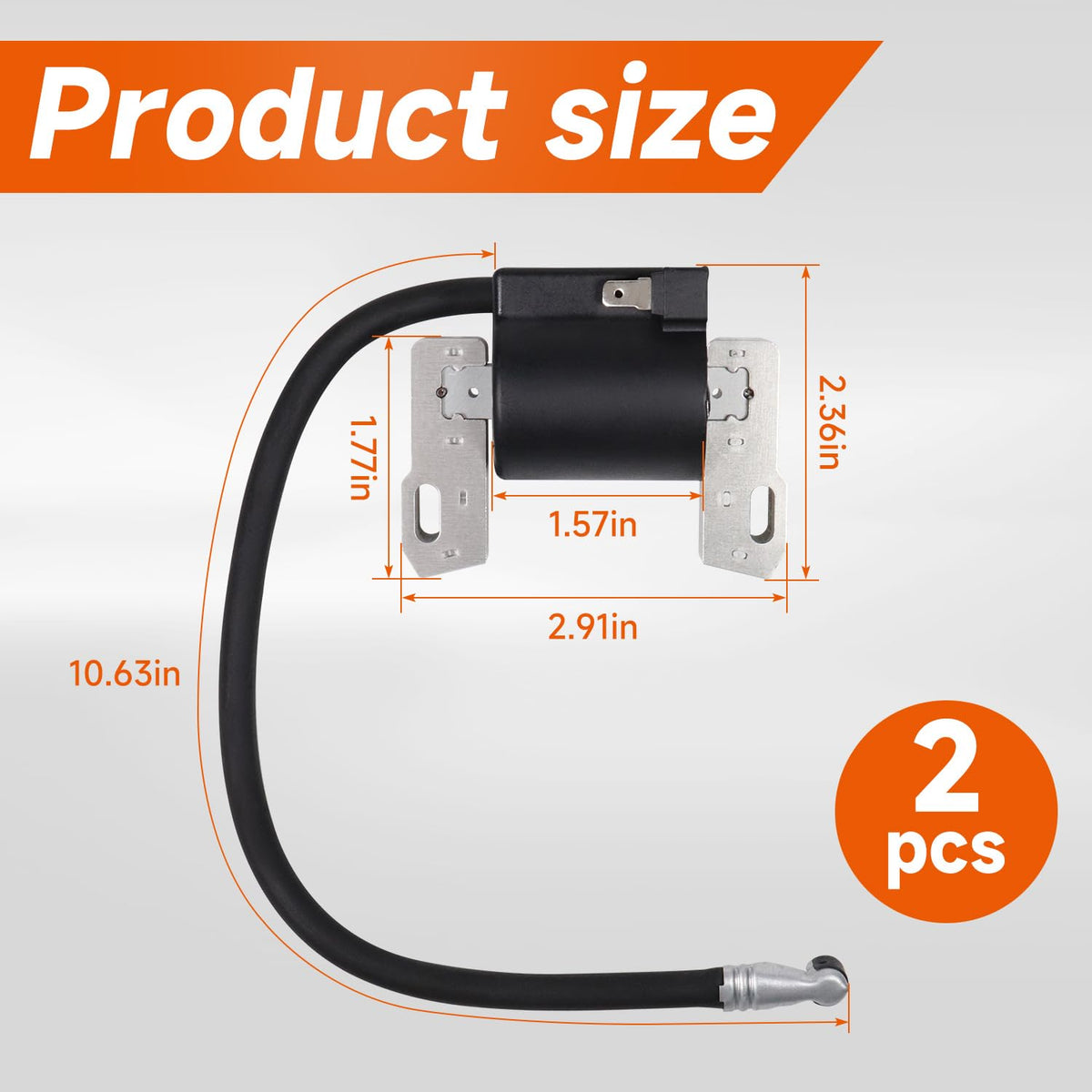 Bufeeg coil close-up surface detail highlighting durable casing and improved heat resistance