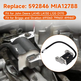Bufeeg installed on engine demonstration illustrating direct-fit on John Deere for reliable starts