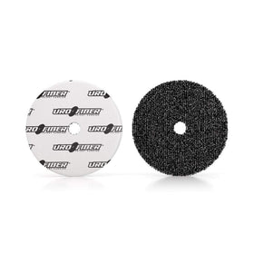 Buff and Shine URO-Fiber close-up texture showing dual fibers for balanced cutting and finishing