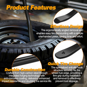 Buhobha handle knob and ergonomic grip offering one-handed control and steadier rim seating