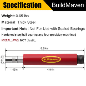 BuildMaven disassembled parts layout illustrating simple serviceability and easy maintenance for longevity