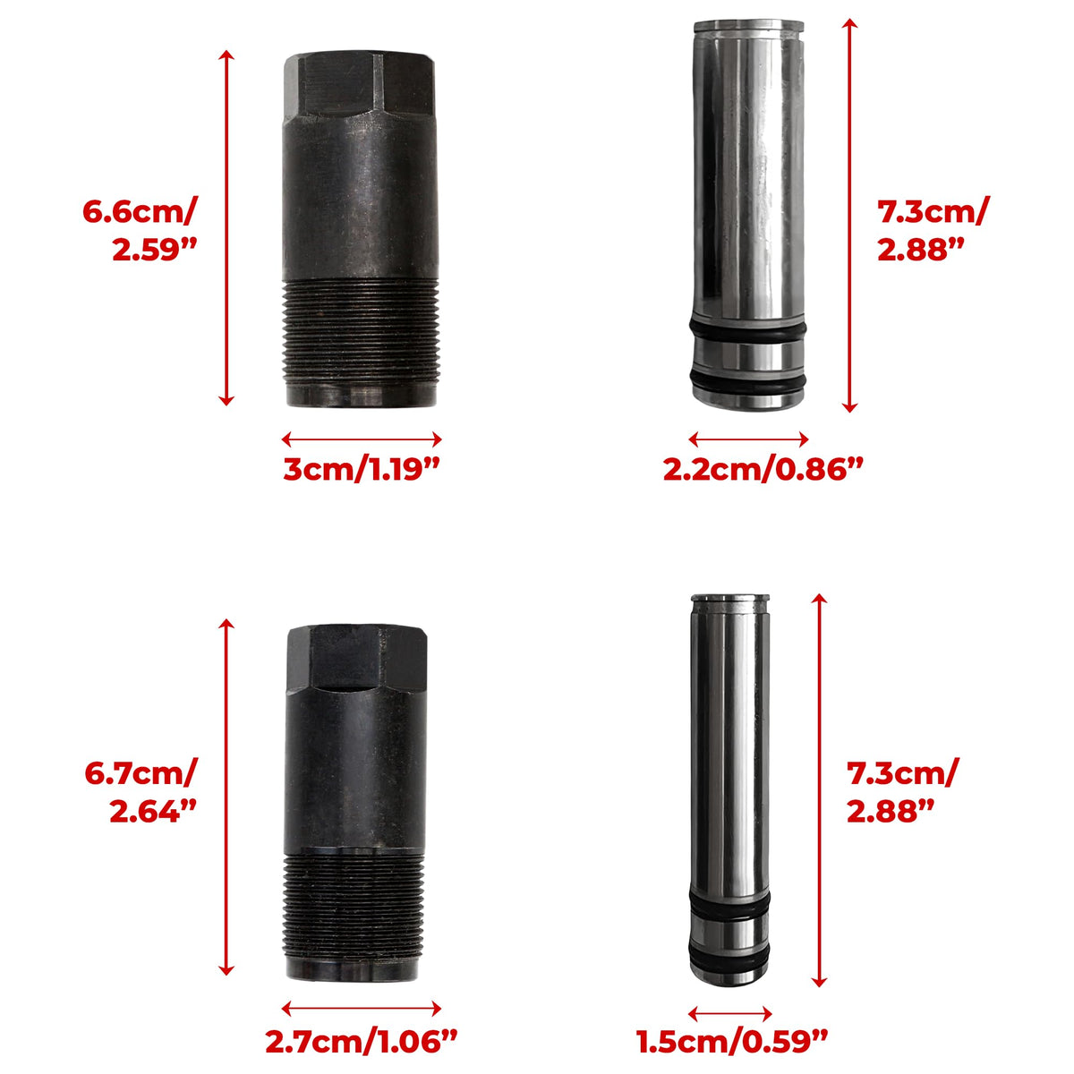BuleVina close-up of pump plunger and cylinder highlighting precision fit and improved sealing