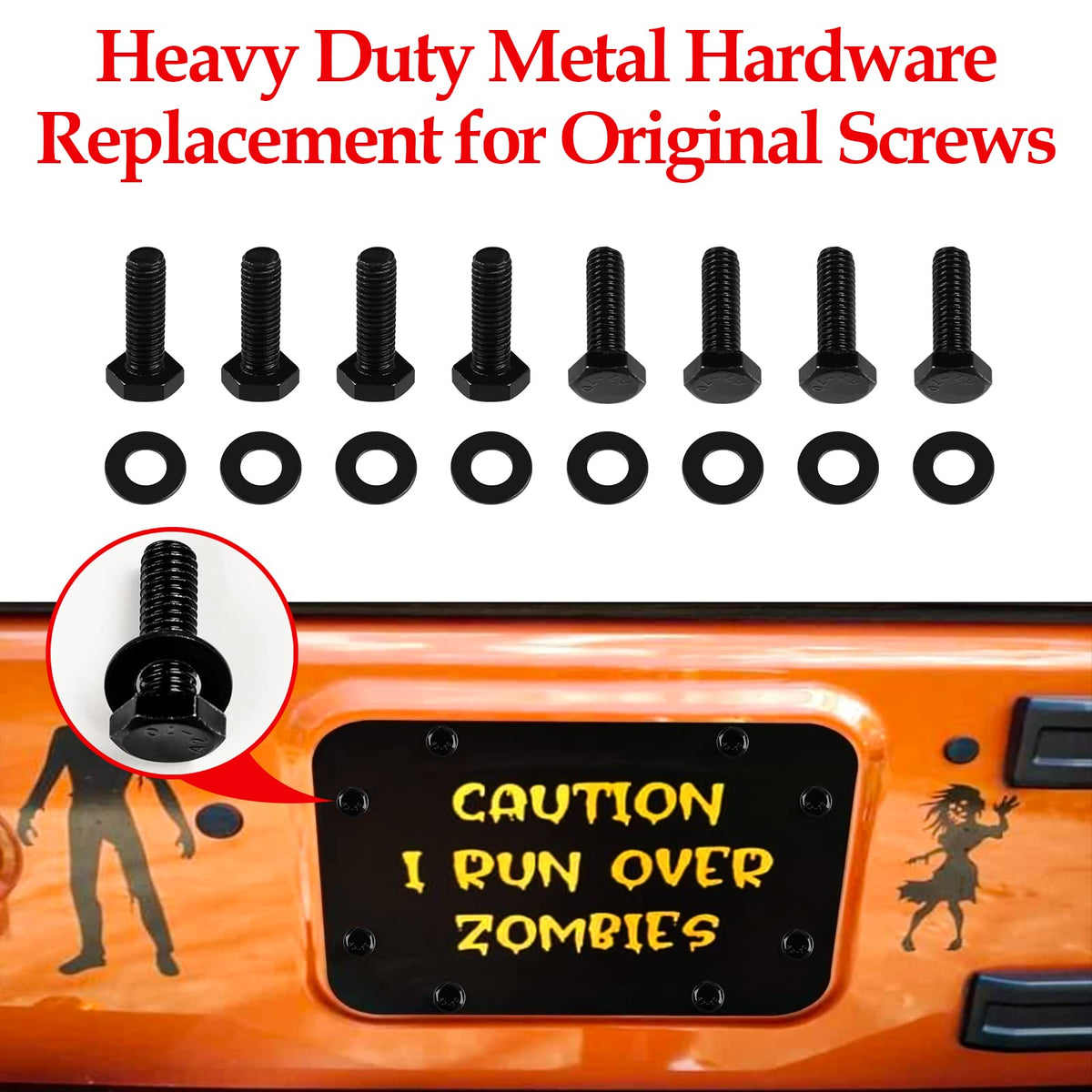 Buling factory bolts and hardware included for easy installation