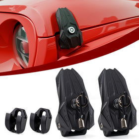 Buling front assembly mounted on Jeep showing secure fit and improved stability
