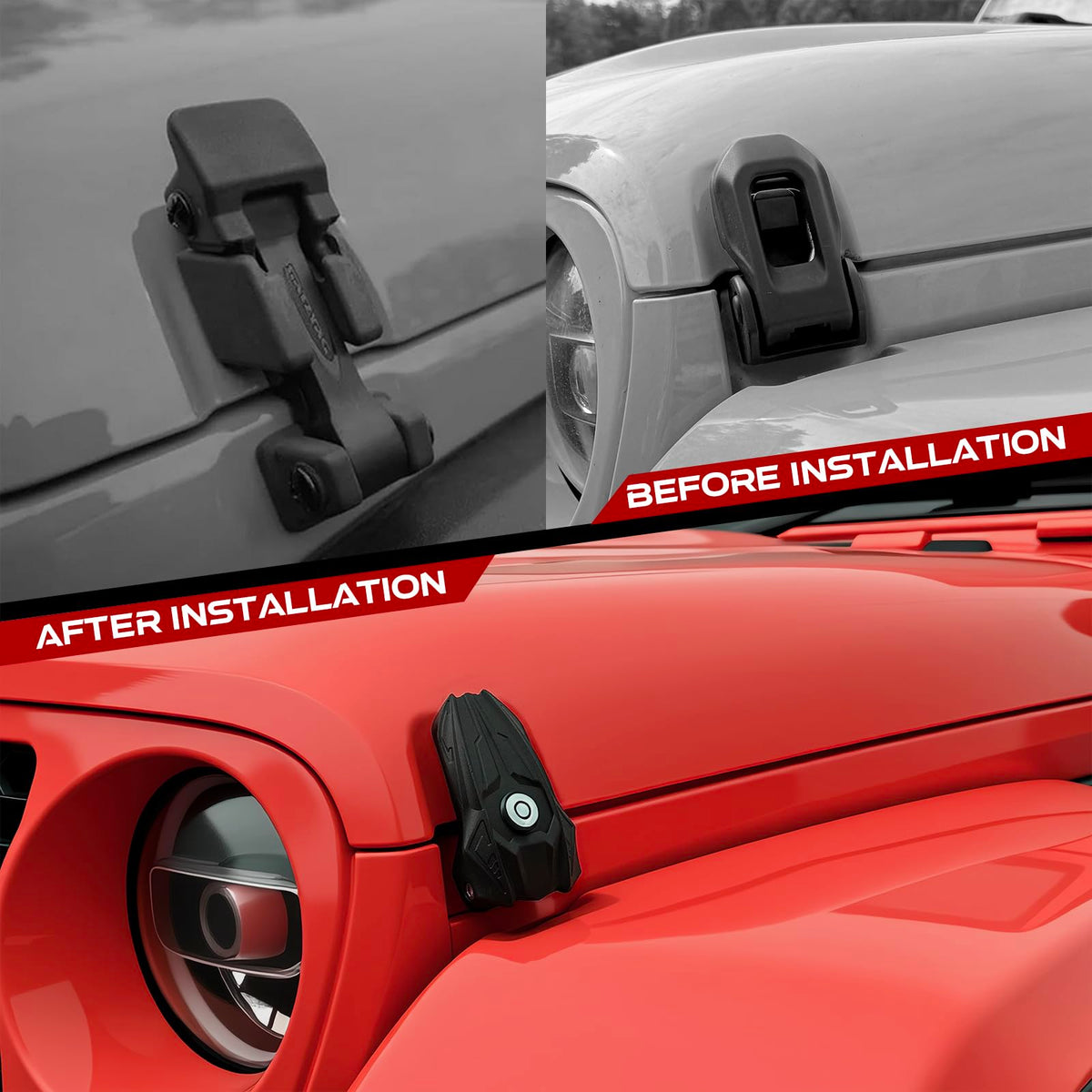 Buling finish close-up demonstrating corrosion resistance and weather durability