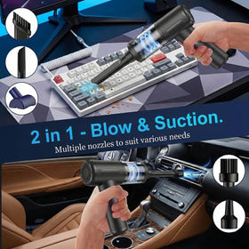 BULLCAR 506Max side profile highlighting ergonomic grip for comfortable cleaning