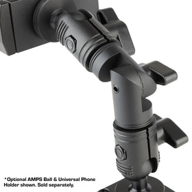 Bulletpoint arm mounted on camera rig showing flexible placement benefit