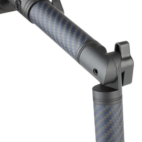 Bulletpoint arm in use with camera demonstrating stable positioning advantage