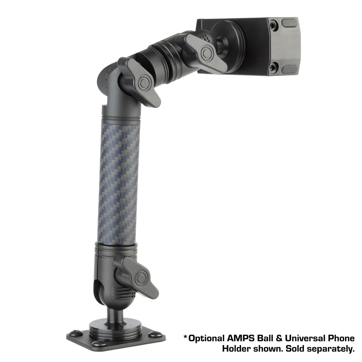 Bulletpoint mounted smartphone in car demonstrating stable hands-free positioning