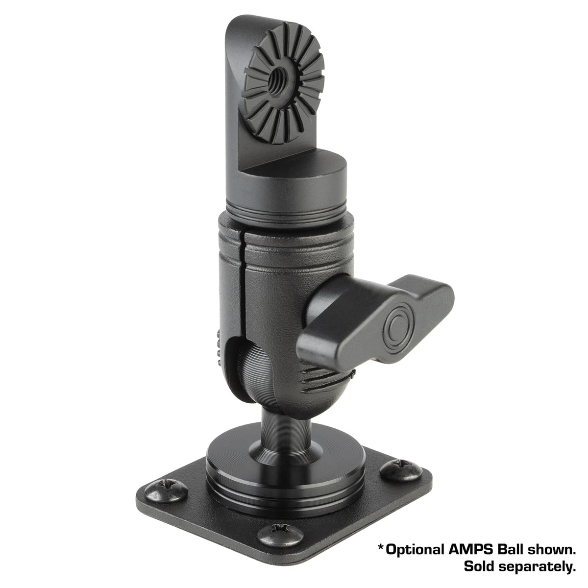 Bulletpoint arm held in hand showing compact size and easy handling
