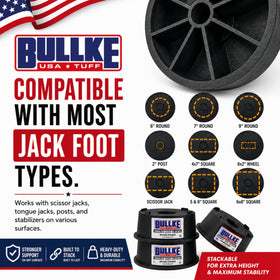 bullke block next to a hand to show size and easy handling benefit
