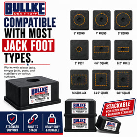 BULLKE block textured surface close-up highlighting slip resistance benefit