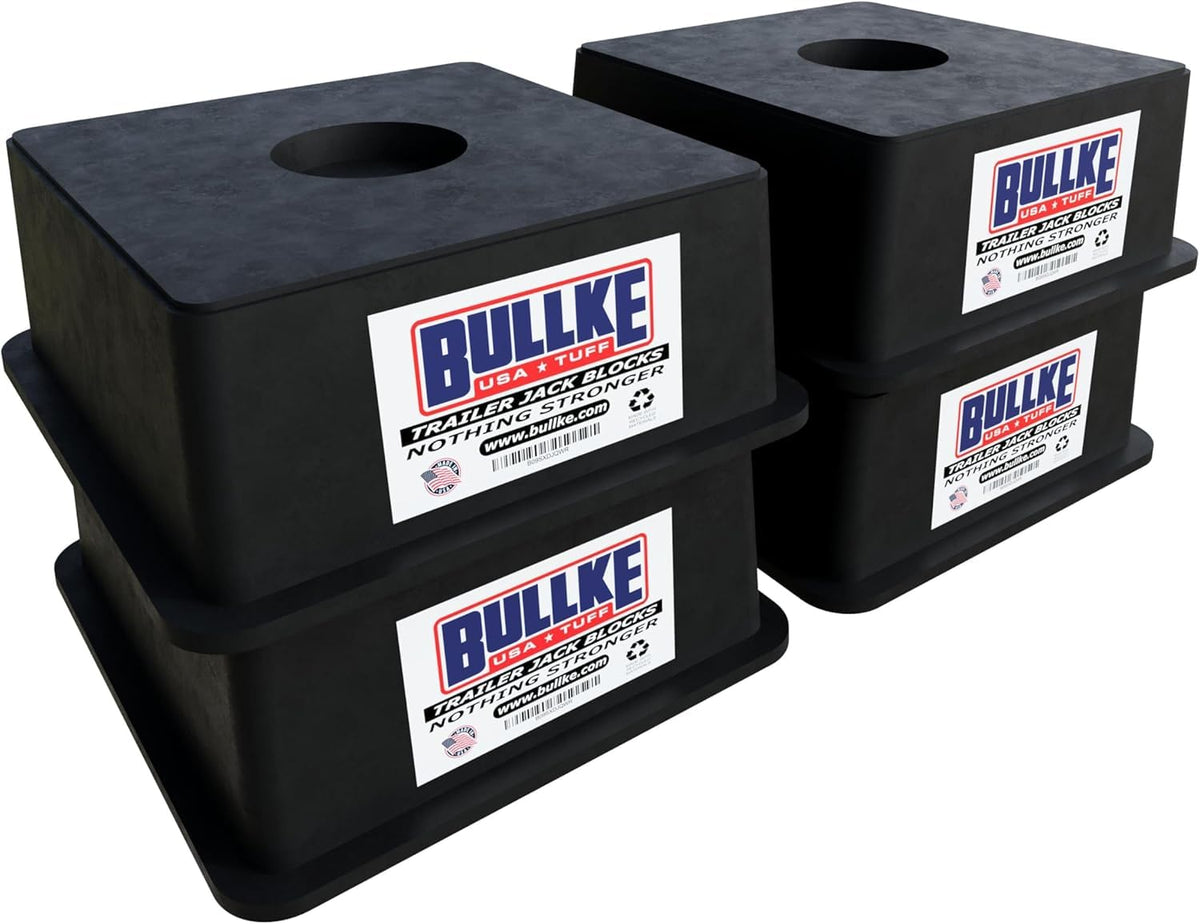 bullke front pack shows four square jack blocks and easy storage benefit