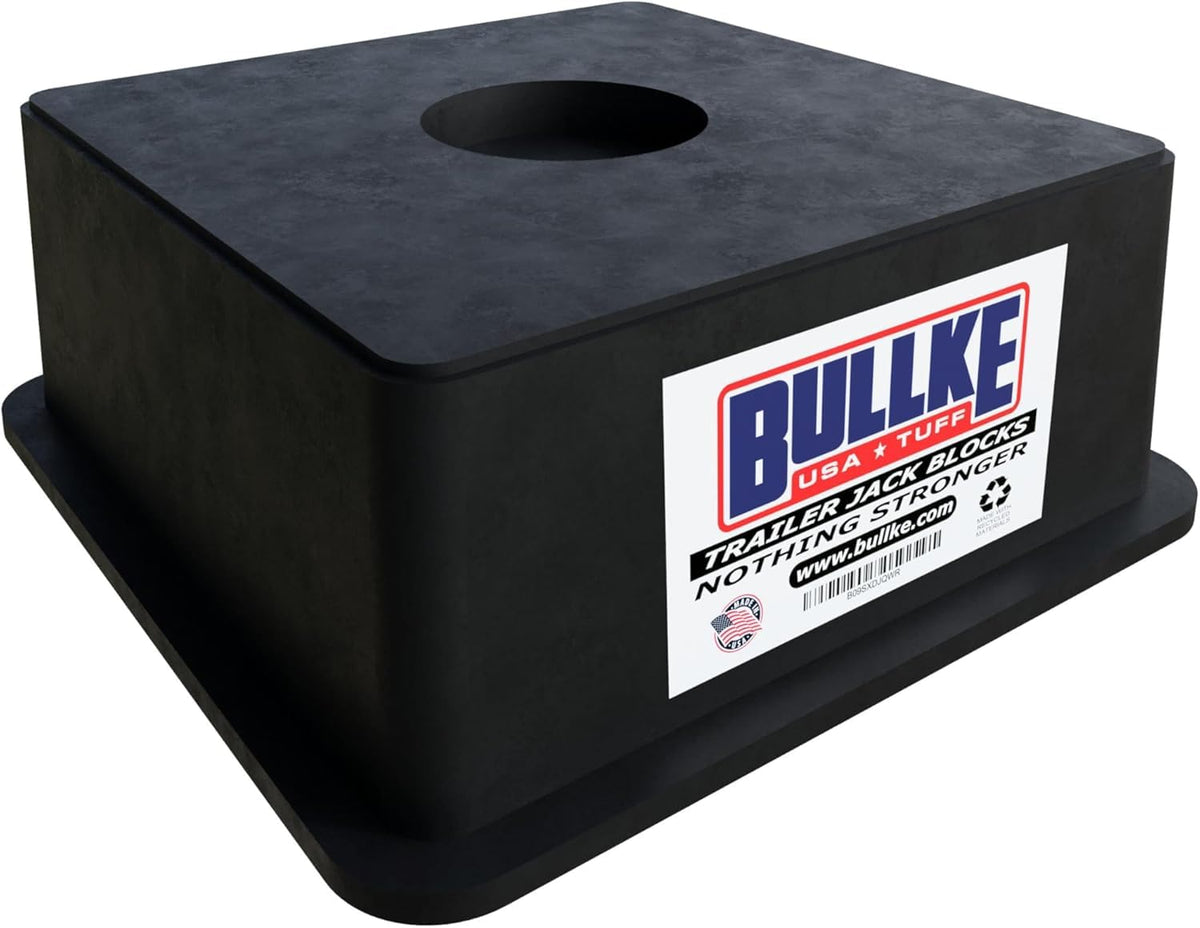 BULLKE square block front view showing sturdy base and easy placement benefit