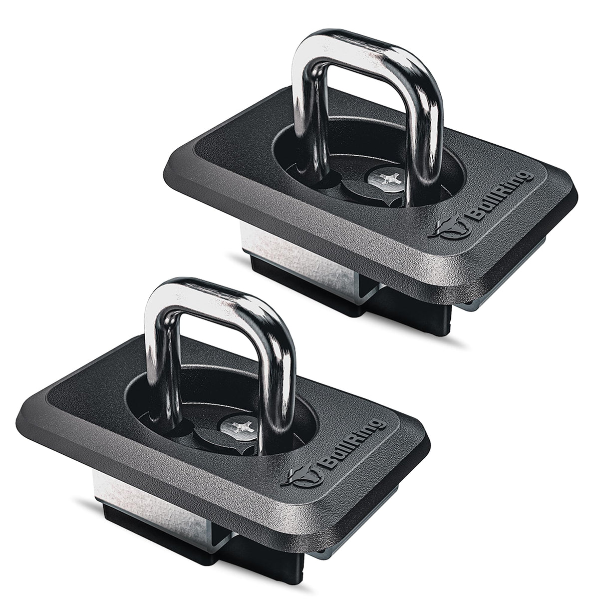 BullRing anchors front packaging showing two-piece kit and warranty benefit