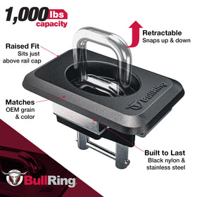 BullRing sound-dampening body detail highlighting noise reduction advantage