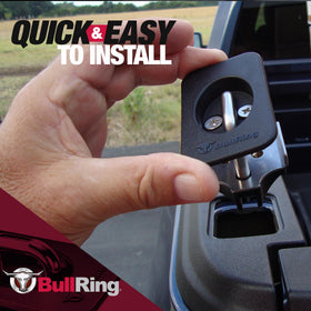 BullRing anchor with tonneau closed showing no interference or gaps