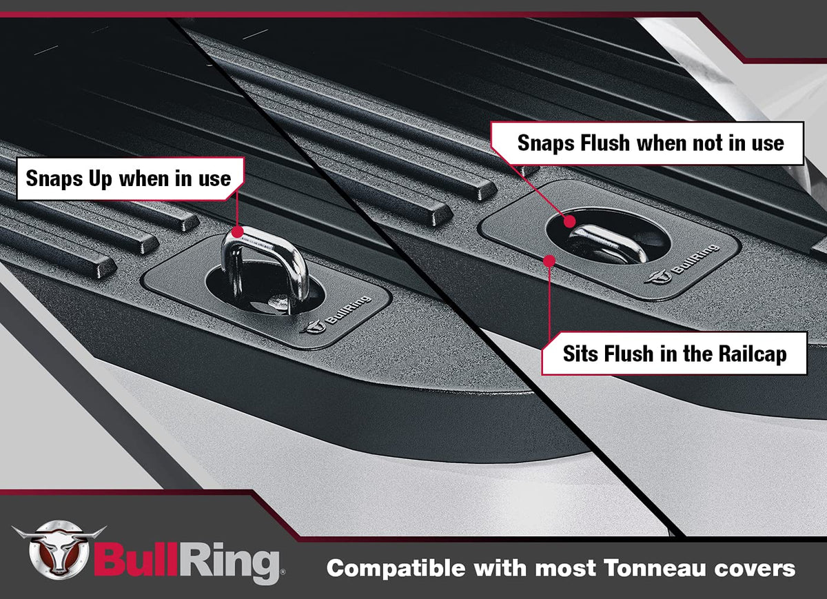 BullRing anchor beside screwdriver showing easy, low-tool installation