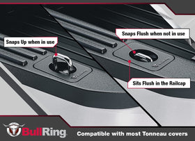 BullRing anchor beside screwdriver showing easy, low-tool installation