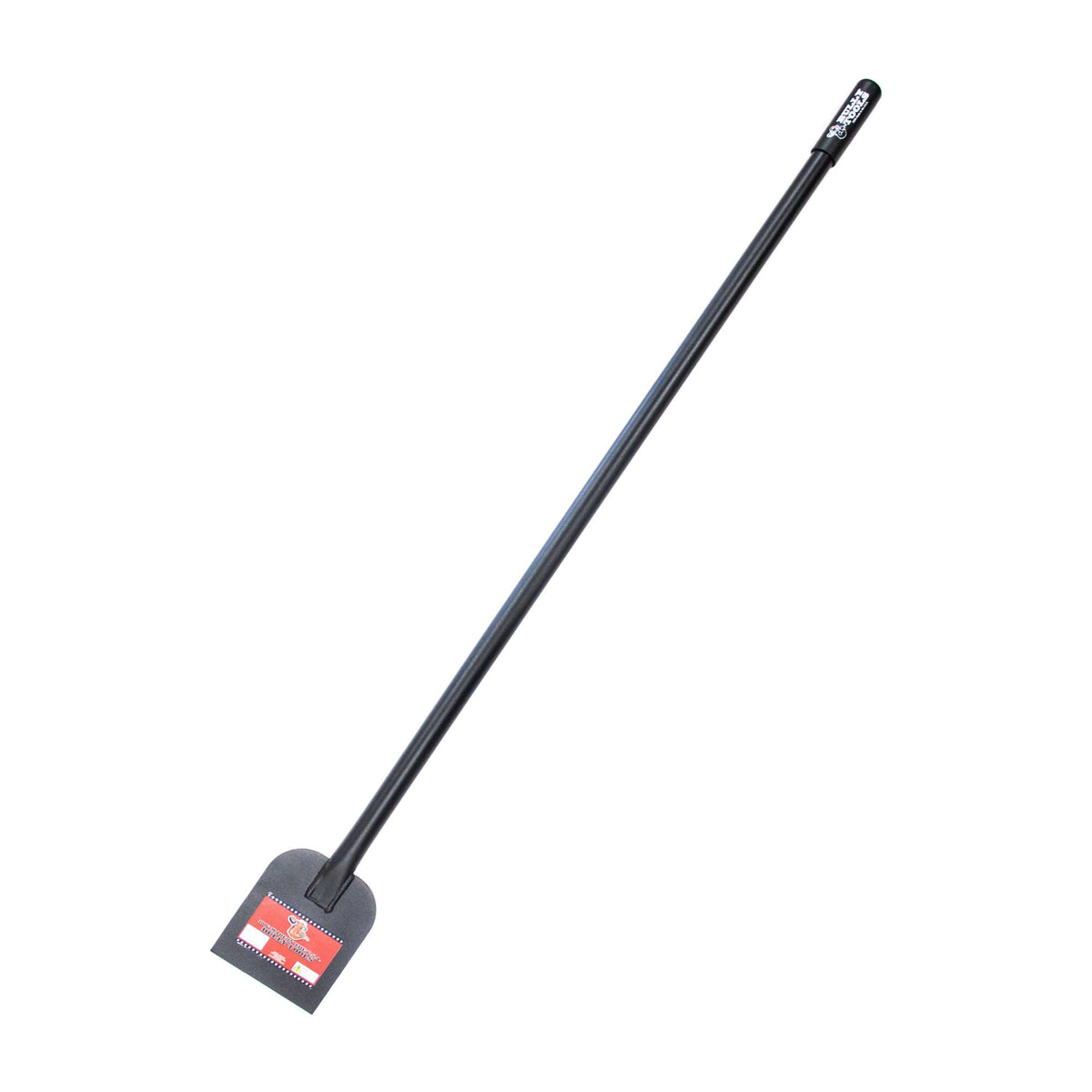 Bully Tools front view ice scraper showing full 58-inch length and head for powerful clearing