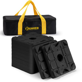 BUNKER INDUST front packaging showing 10-pack and included bag, easy transport benefit