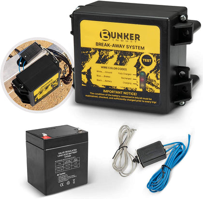 BUNKER INDUST front unit view showing compact, weatherproof housing for safe mounting