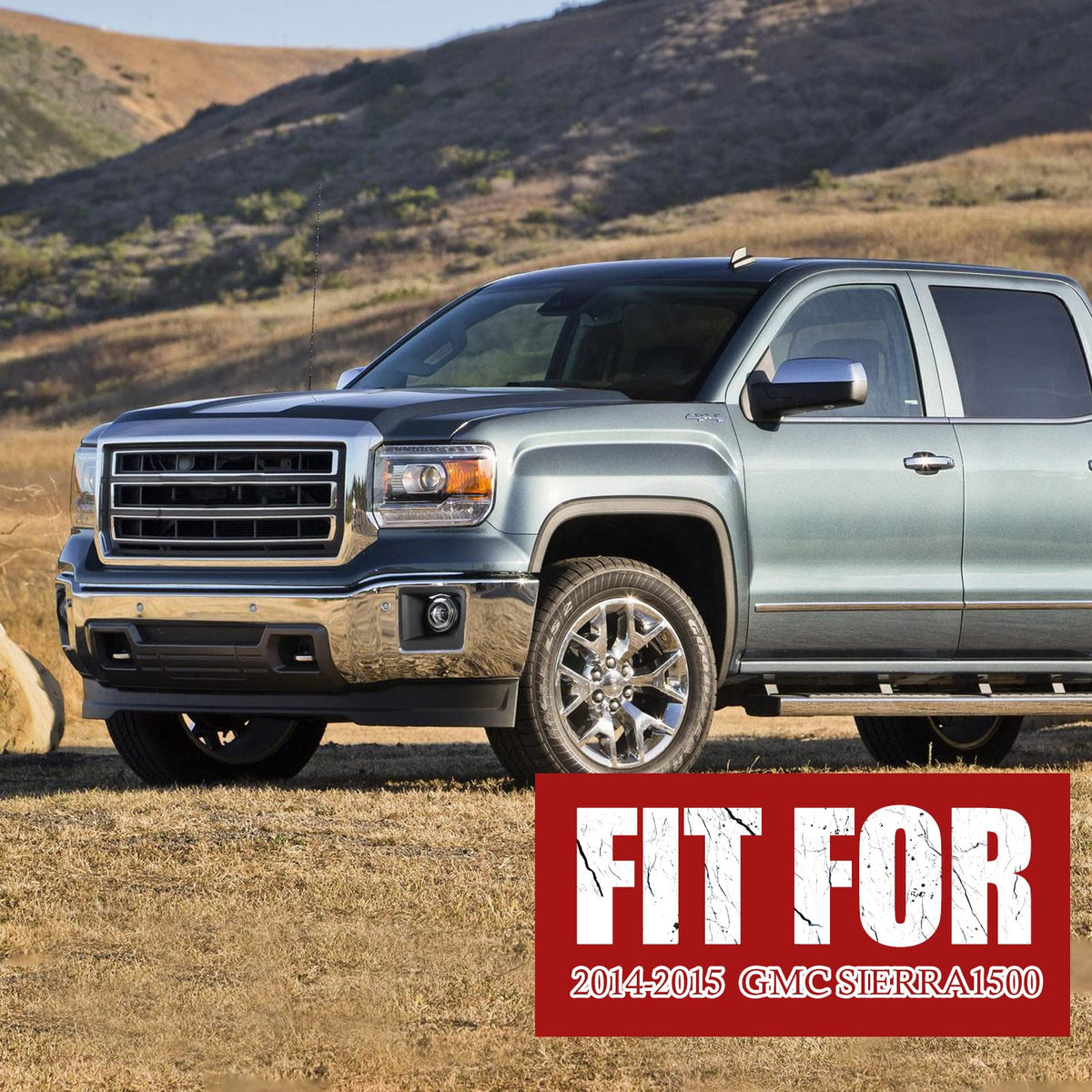 BUNKER INDUST installed on 2015 GMC Sierra 1500 demonstrating fit