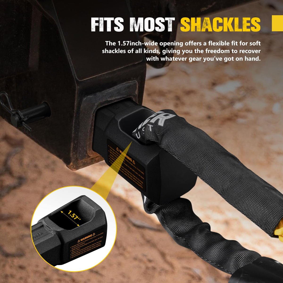 BUNKER INDUST hitch installed on vehicle demonstrating quick attachment benefit