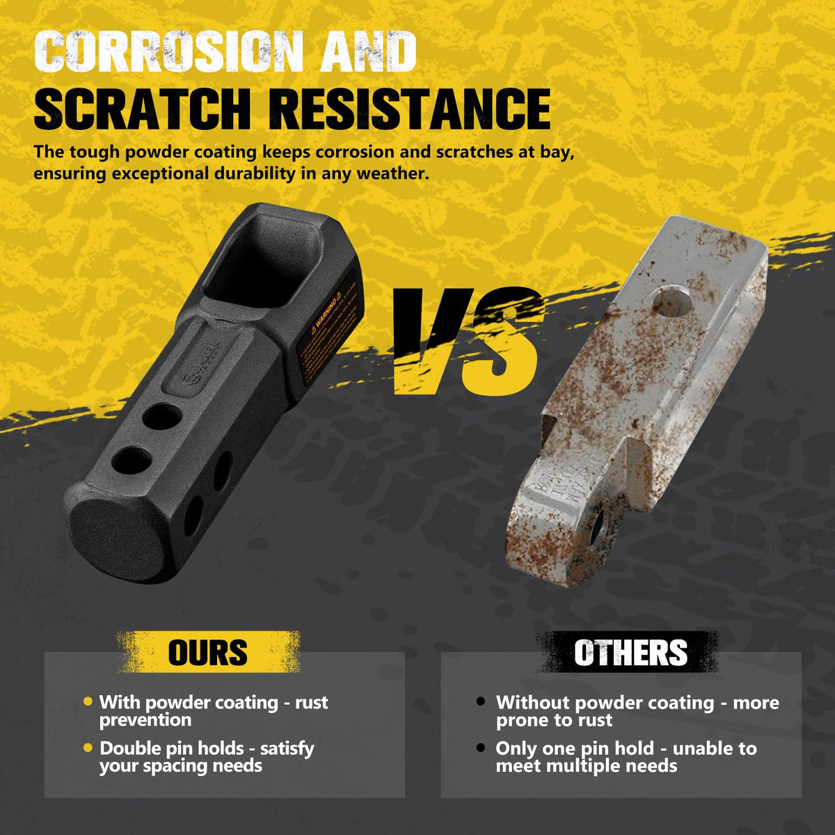 BUNKER INDUST on a recovery scene illustrating dependable off-road performance benefit