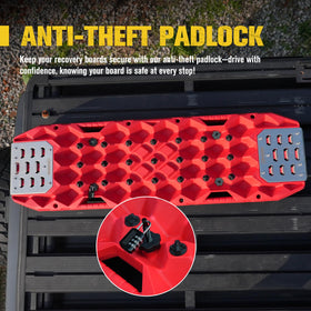 BUNKER INDUST baseplate detail showing powder-coated steel for corrosion resistance