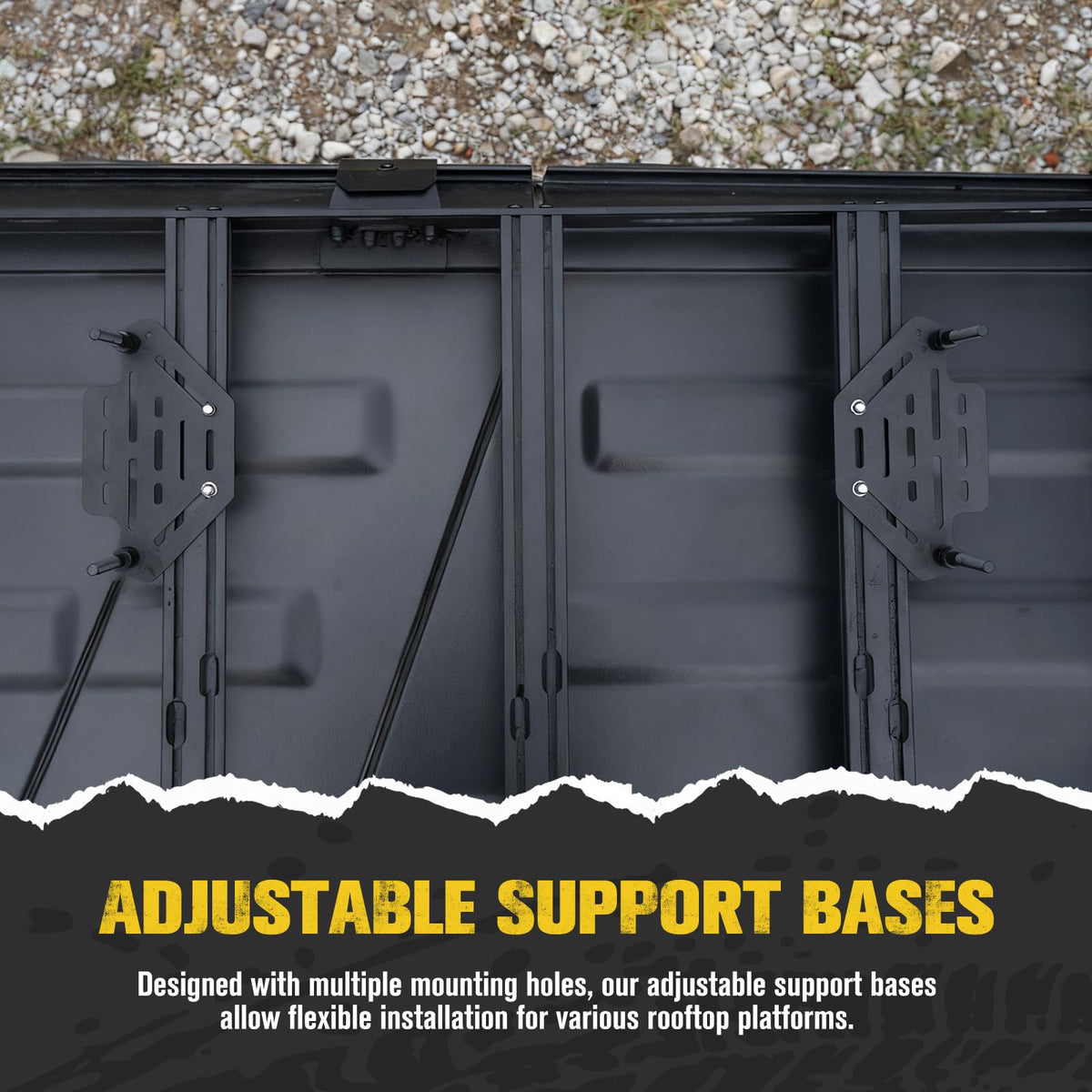 BUNKER INDUST kit next to hand tools showing easy installation advantage