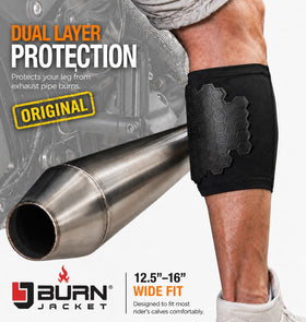 BurnJacket dual-layer edge detail showing durable heat barrier