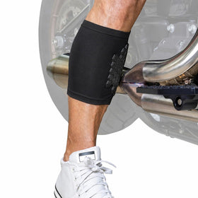 Burn Jacket Max front view showing protective sleeve and sleek fit benefit