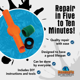 BushingFix installation tool detail demonstrating quick, safe insertion