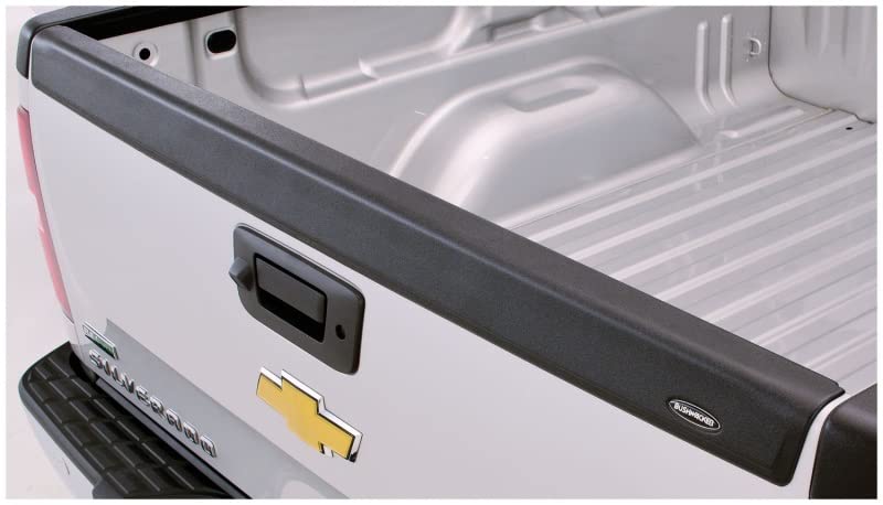 Bushwacker tailgate cap scale comparison with ruler showing precise fitment