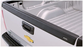 Bushwacker tailgate cap scale comparison with ruler showing precise fitment