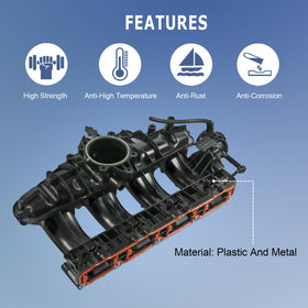 BUSIDN manifold mounting flange detail illustrating bolt pattern for exact OEM alignment