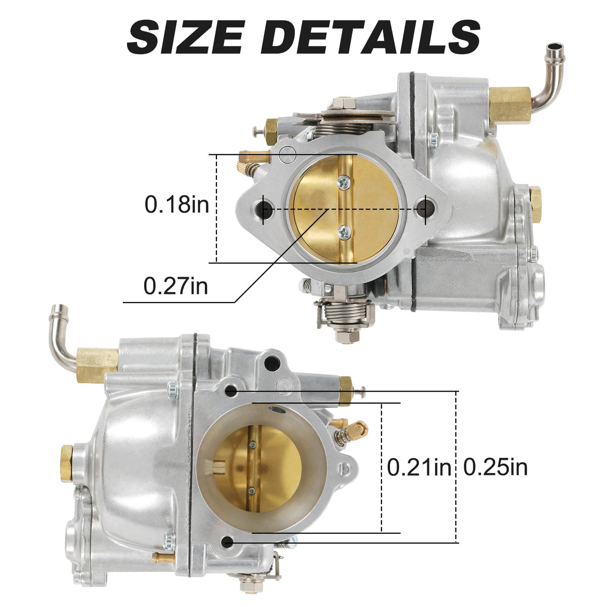 BUSIDN S&S Super E label and machining detail showing corrosion-resistant finish benefit
