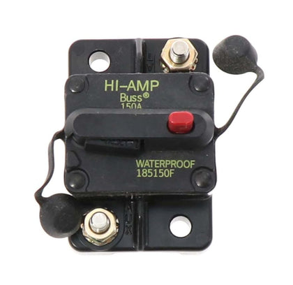 Bussmann front panel view showing flush-mount and clean install benefits