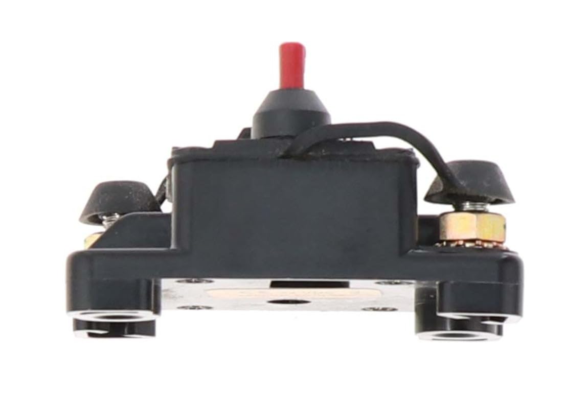 Bussmann mounted in RV control panel demonstrating compact accessibility