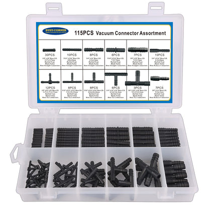 BUSY-CORNER front packaging showing organized connector assortment and quick access