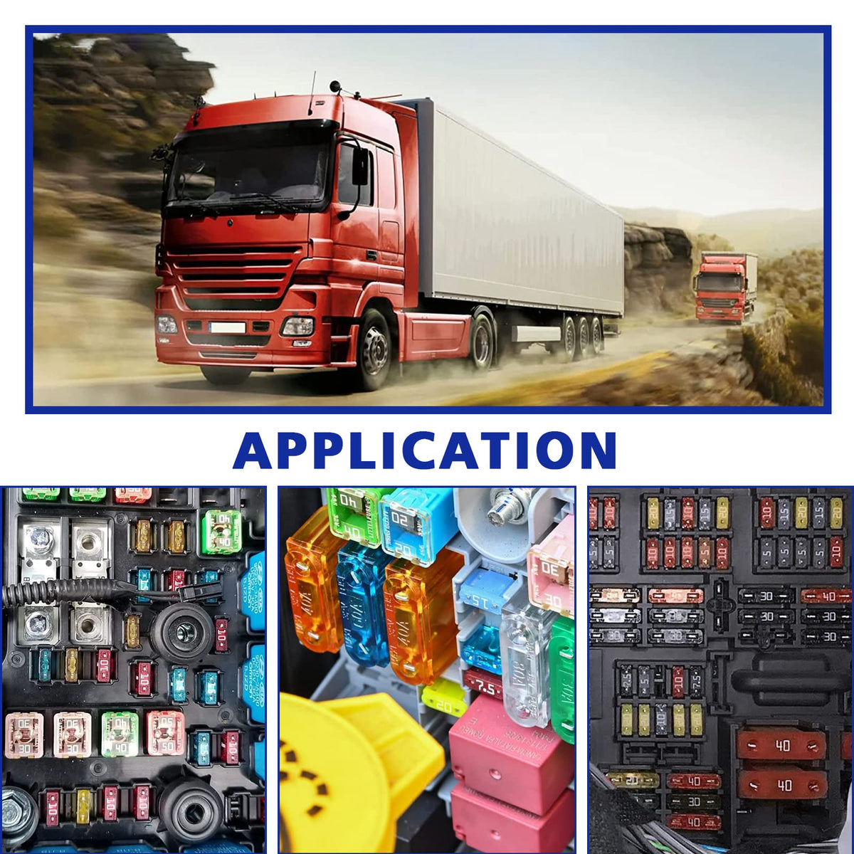 BUSY-CORNER maxi fuse next to a coin showing scale for confident selection and storage planning