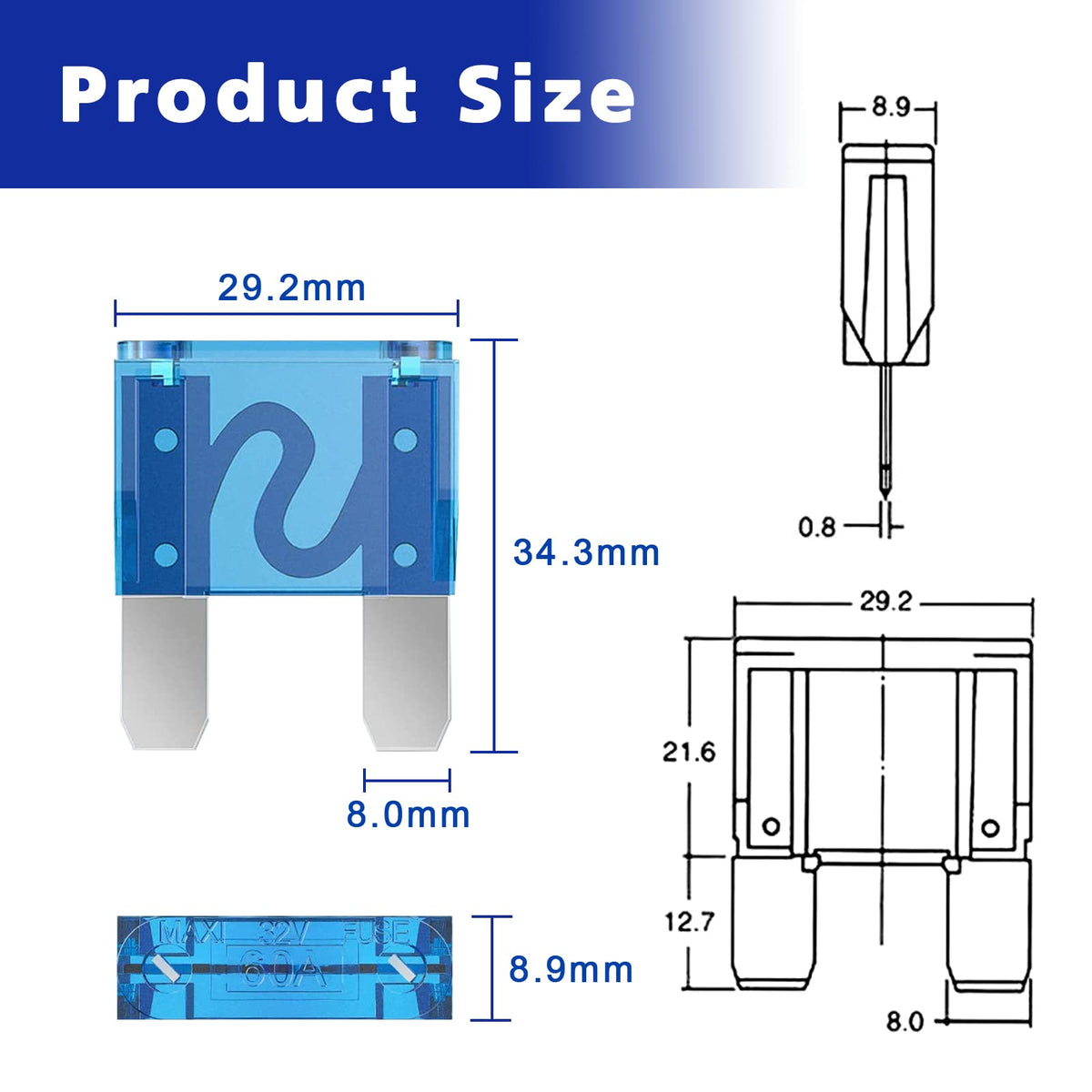 BUSY-CORNER zinc-alloy terminal detail showing corrosion-resistant contact for reliable conductivity