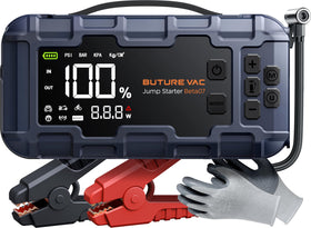 BuTure VAC front view showing compact unit and controls for confident roadside use