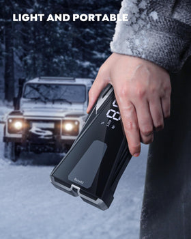 BuTure VAC LED flashlight in use providing bright emergency illumination