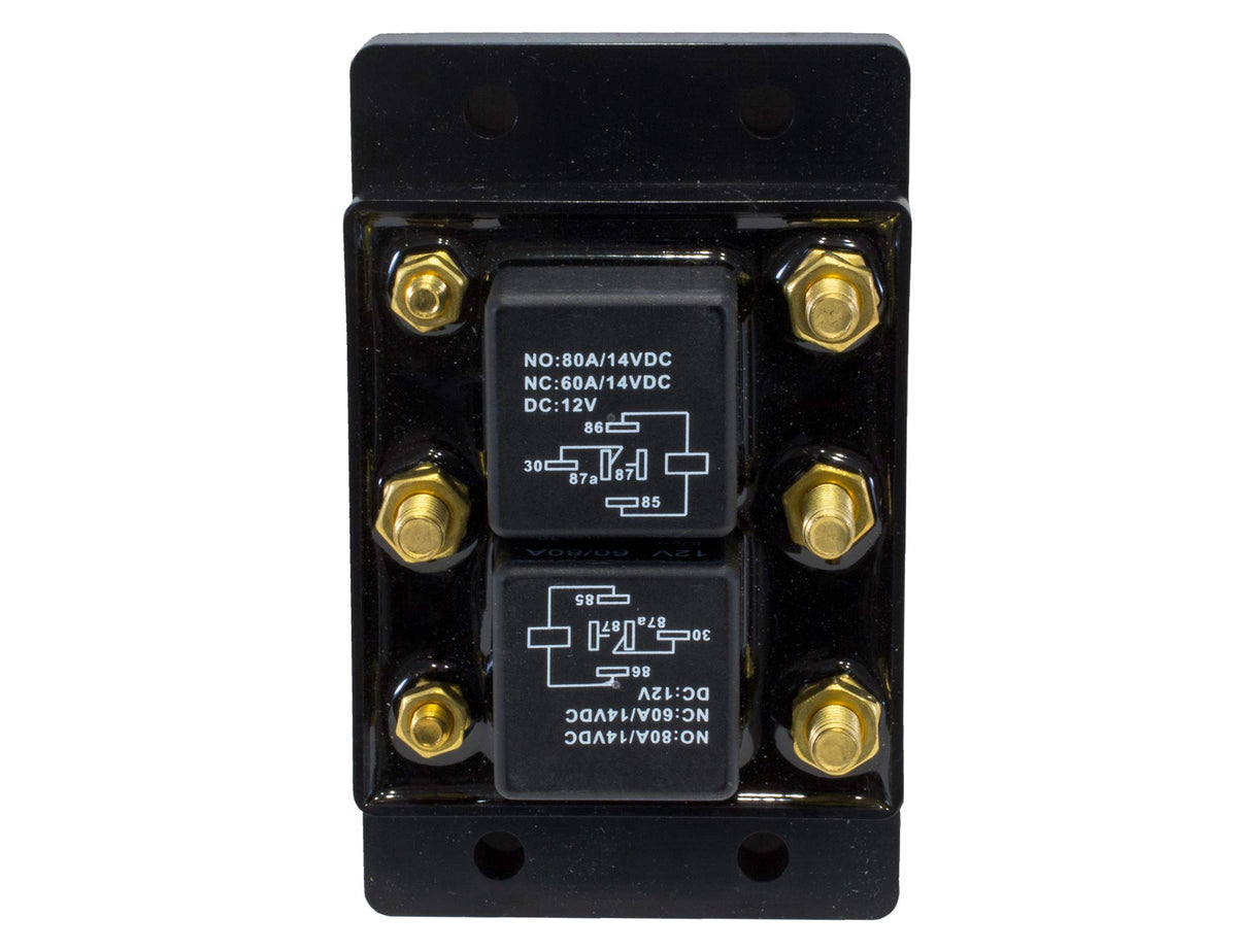 Buyers Products 5541100 front view showing compact rugged module and mounting points for durable installation
