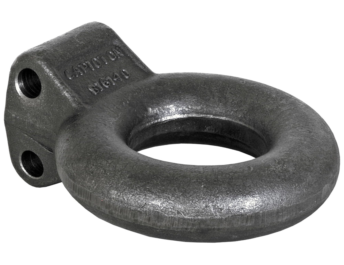 Buyers Products B16140 front view showing 3-inch ID and bolt holes, durable towing solution