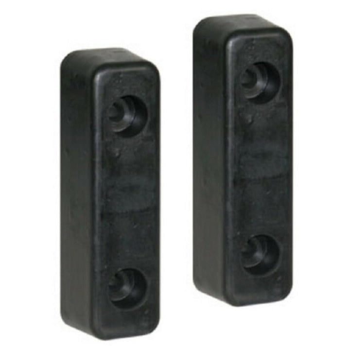 Buyers Products bumper front view showing durable rubber protecting surfaces