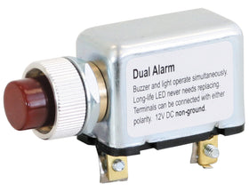 Buyers Products BL10 close-up of snap-out red lens showing easy bulb access benefit